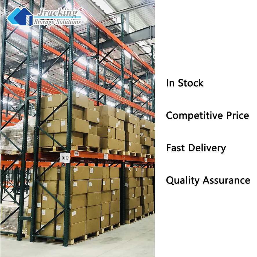 Jracking US Standard Steel Warehouse Storage Racks in Stocks Heavy Duty Teardrop Pallet Racking System