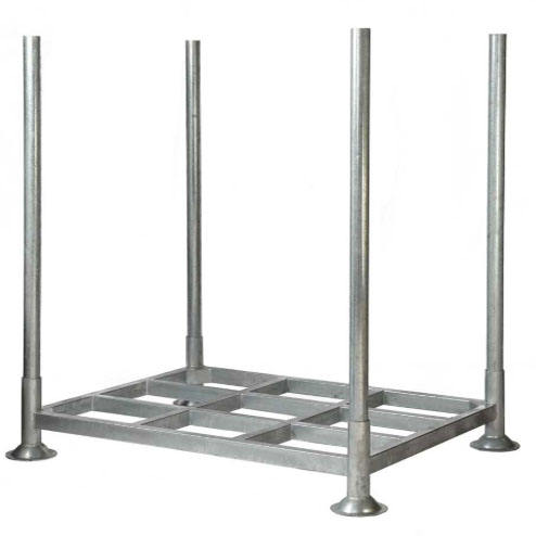 Factory Direct Sale Durable Warehouse Heavy-duty Stainless Steel Galvanized Surface Roller Pallet Rack Snap-In Installation