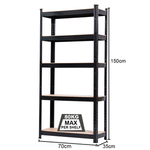 KINDE 5 Tier Light Duty Boltless Rack Metal Shelving