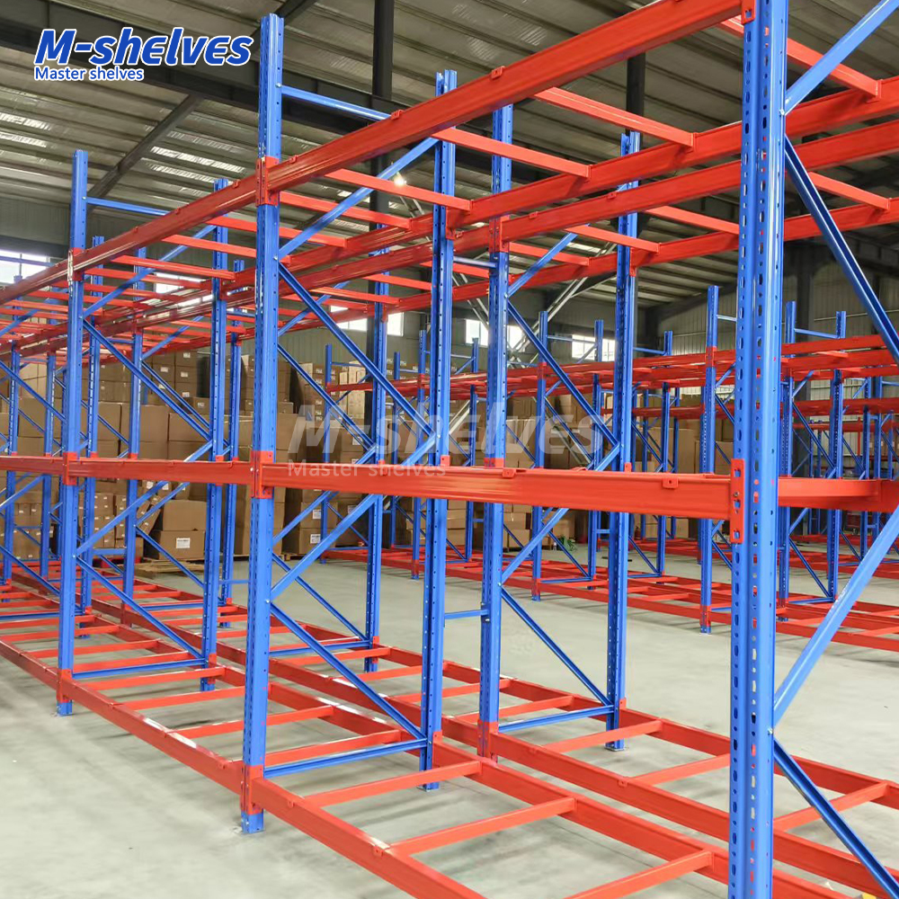 Metal Rack Storage Shelf Heavy Duty Selective Pallet Beam Racking for Industrial Warehouse Pallet Cargo