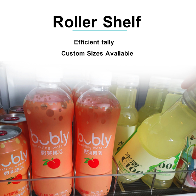OFL Gravity Roller Shelf Display
