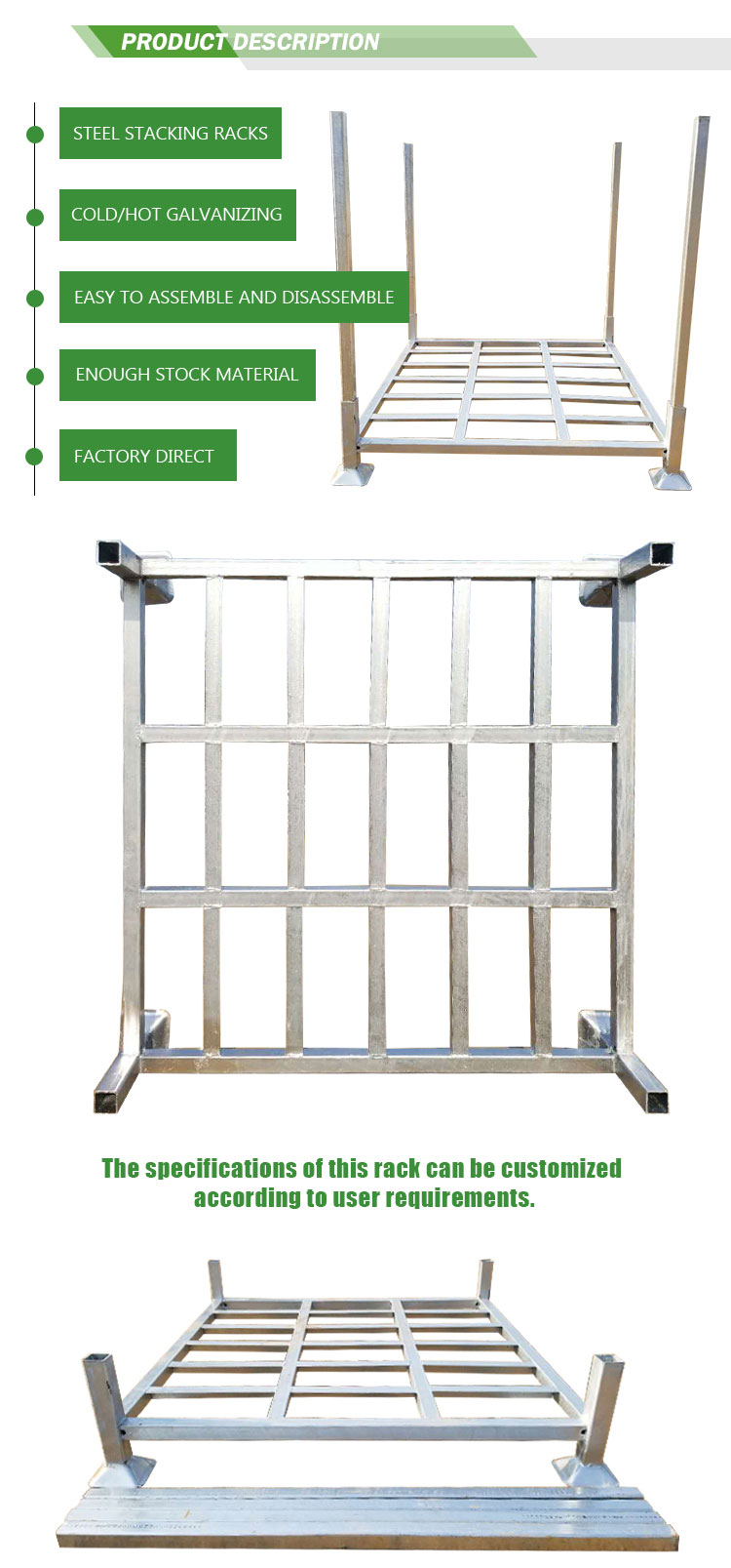 Stacking Rack Detail 1
