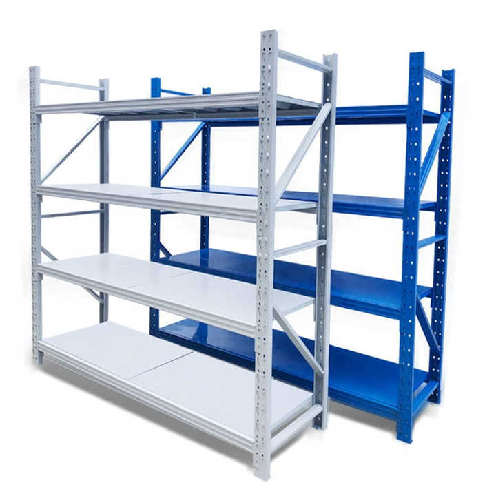 OEM Heavy-Duty Single Size Steel Metal Storage Shelf Adjustable Cantilever Rack for Warehouse Factory Durable Pallet-Packed
