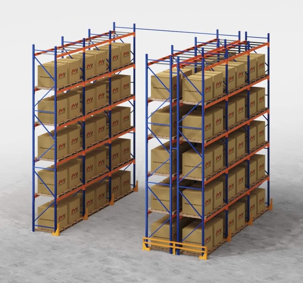 Conventional Single Row Pallet Racking