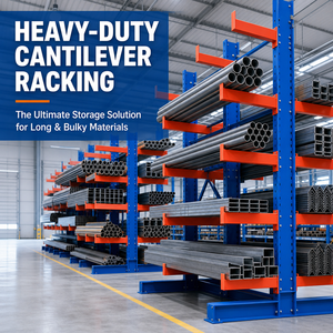 Large Span Custom Cantilever Rack for Industrial Warehouse