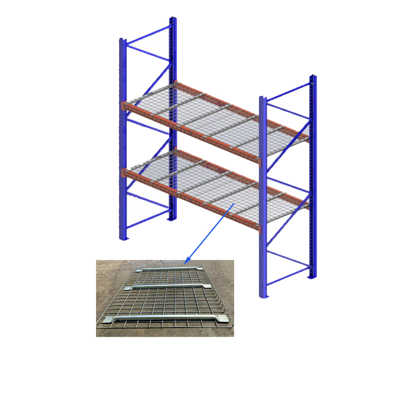 Heavy Duty Steel Platforms Durable Heavy Beam Durable High Bay Warehouse Thick Steel Plate Shelving Rack Type Storage Rack