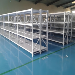 Medium Duty Industrial Metal Shelving Rack For Storage Warehouses Stacking Racks & Shelves