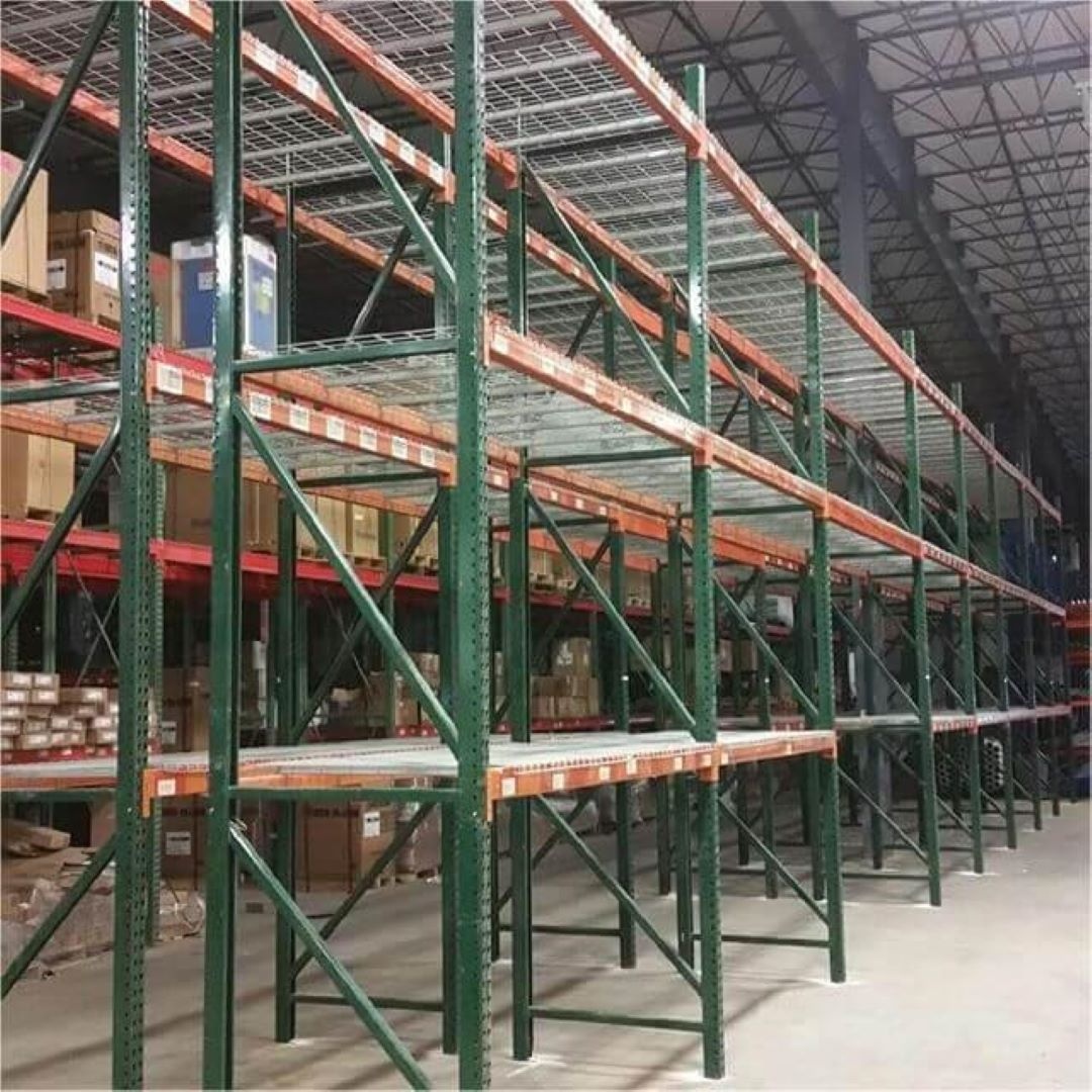 Kaku Heavy Duty American Teardrop Steel Selective Pallet Rack Corrosion Protection Stylish Stacking Racks Efficient Warehouse