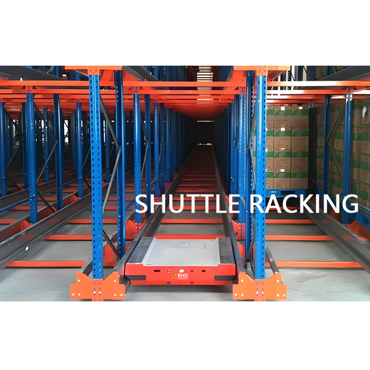 Heavy Duty Industrial Shuttle Rack Adjustable Steel Automated Pallet System for High Load Capacity and Dense Storage