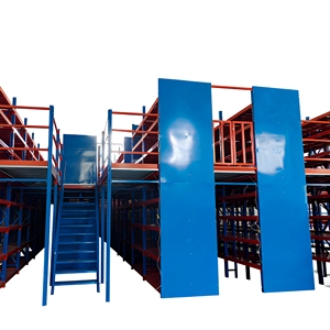 Corrosion Protected Adjustable Pallet Rack Steel Structure Mezzanine Floor