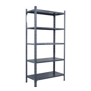 Adjustable Slotted Angle Metal Storage Shelving