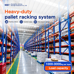 Warehouse Heavy Duty Pallet Racking System Industrial Steel Storage Rack