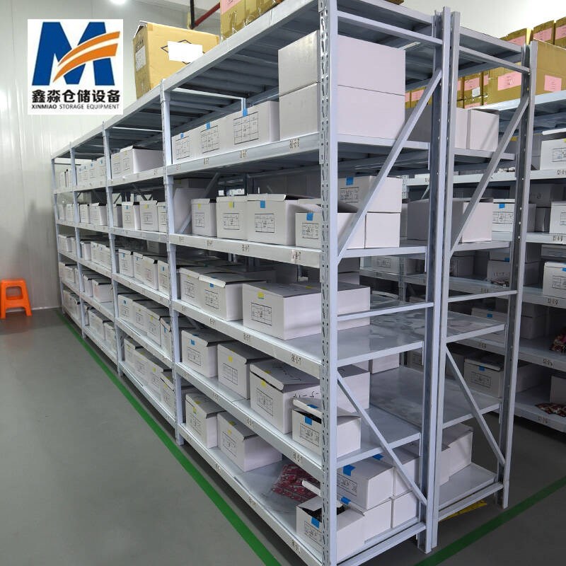 Mracking Light Duty Boltless Garage Storage Shelf Adjustable Metal Steel Racking 4 Tier Warehouse Rack for Sale
