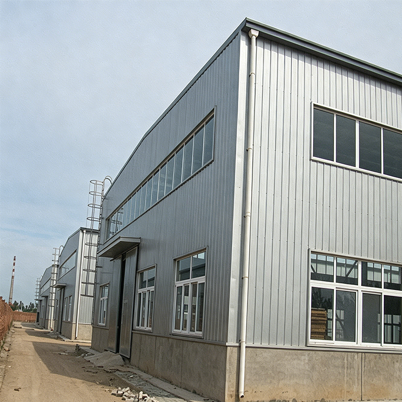 High Bay Racking Warehouse for Delivery Sorting Center and Inventory Storage Depot Steel Structure Factory