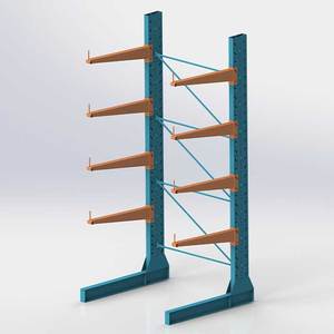 Industrial Rack Double Sided Heavy Duty Cantilever Racking System Cantilever Racks