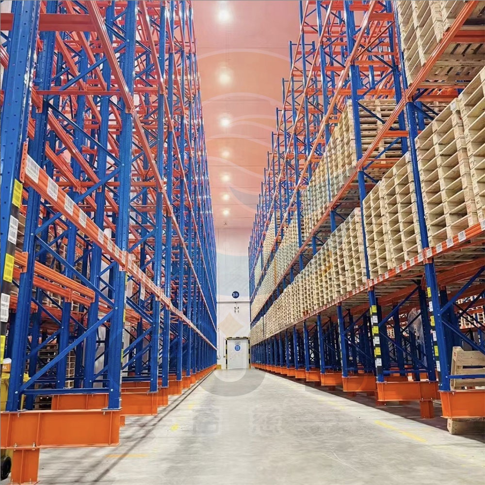 Custom Industrial Heavy Duty Storage Shelves System Stacking Units Metal Rack Warehouse Steel Pallet Racking