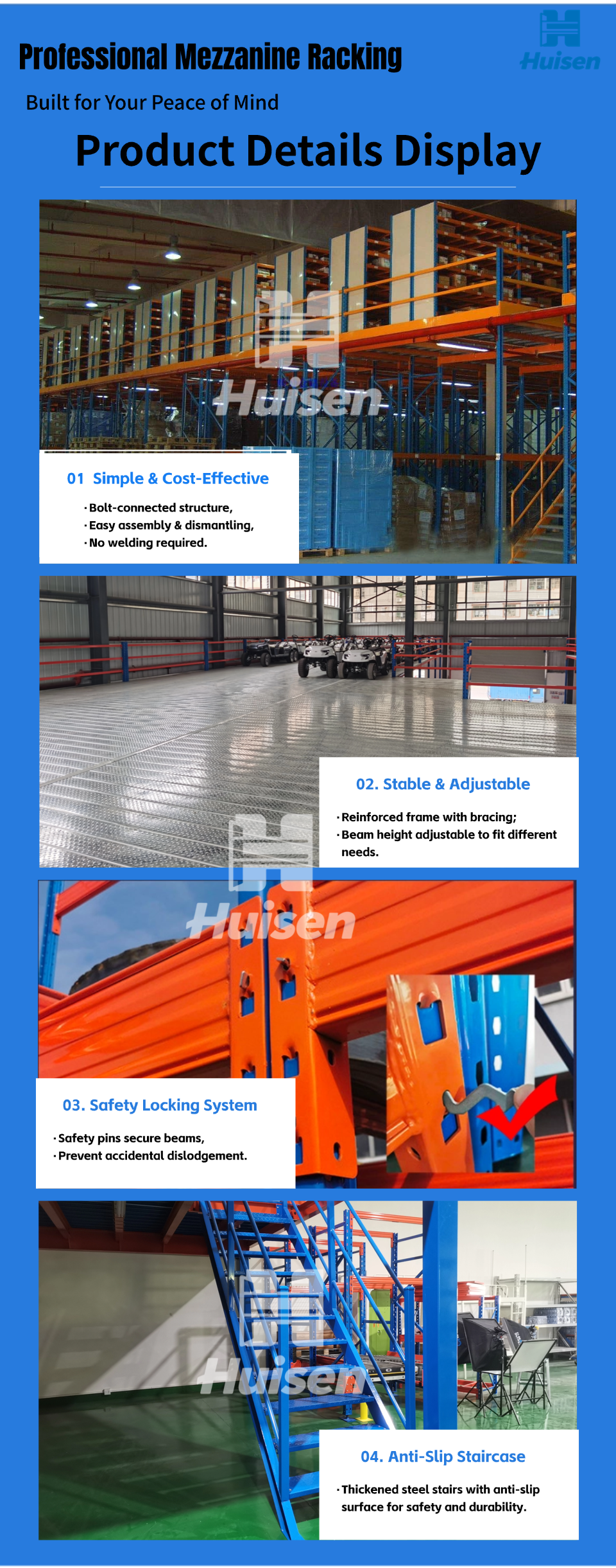Customized Mezzanine Floor Racking