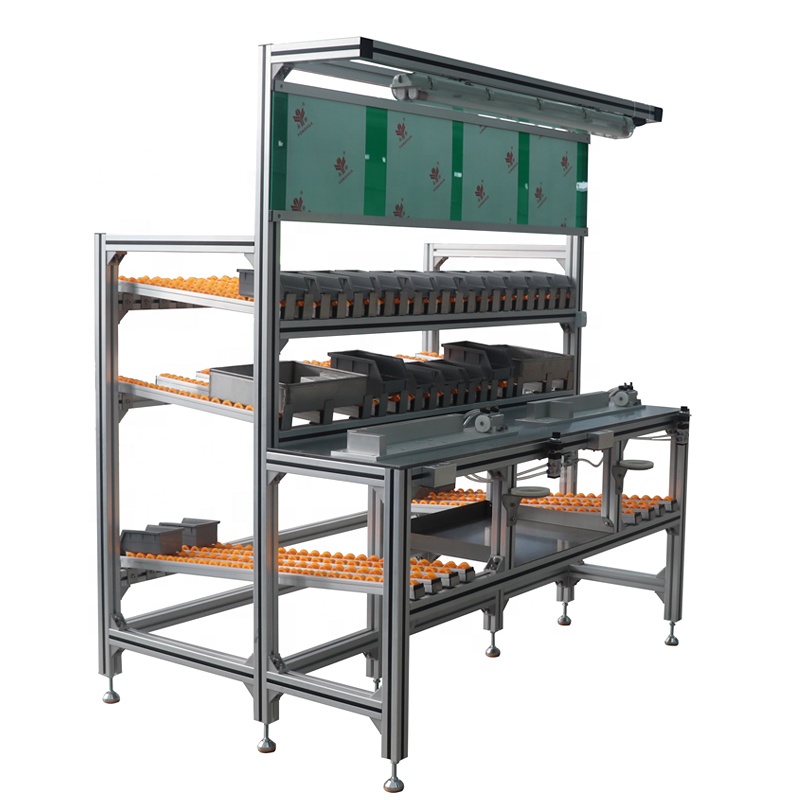 Industrial Cargo Picking Rack Roller Track, Gravity Flow Heavy Slide Rail with Guide Wheels for Workshop Cargo Unloading