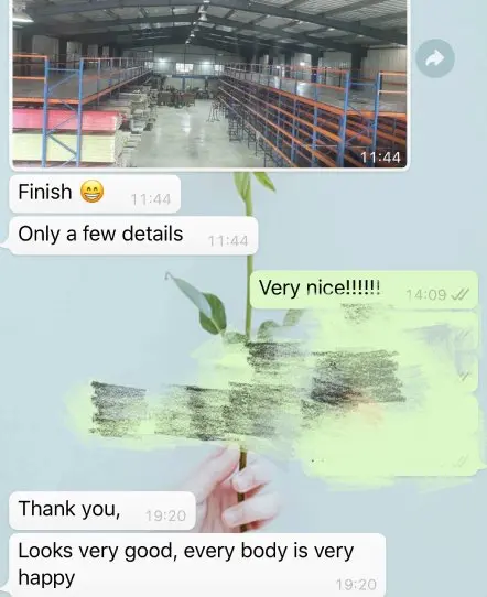 Industrial warehouse racking installation approval