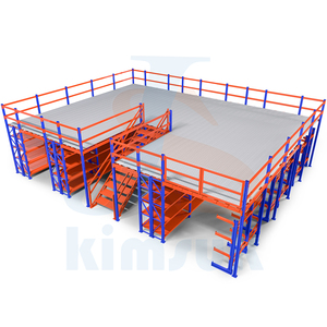 Warehouse Heavy Duty Steel Mezzanine Floor Racks System