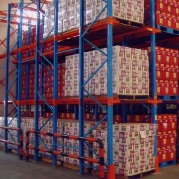 High-Density Warehouse Storage Racks FIFO Drive-in Pallet Rack Drive In Pallet Racking System Drive In Racking Factory