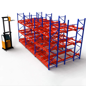 Mracking Push Back Pallet Rack Customizable Supplier