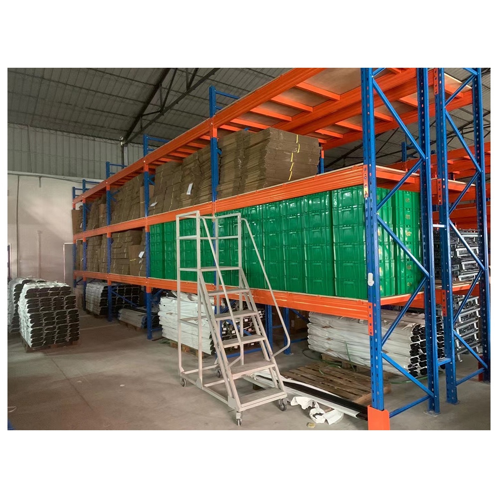 Certificated Warehouse Racking Long Span Garage Shelving Unit Durable Heavy Duty Shelf Factory Direct Sales