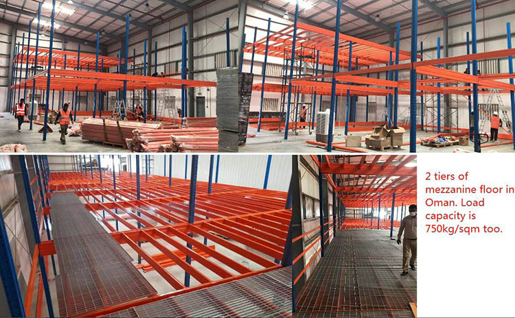 Wholesale Supplier Mezzanine Rack Heavy Duty Industrial Shelving Warehouse Shelf Racks
