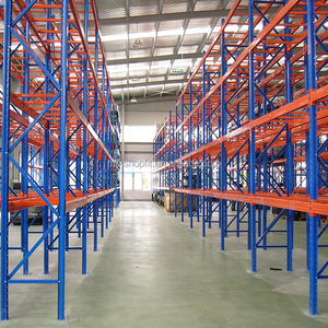 Multi-level Stacking Rack Storage Shelf Cold Rolled Steel Pallet Rack