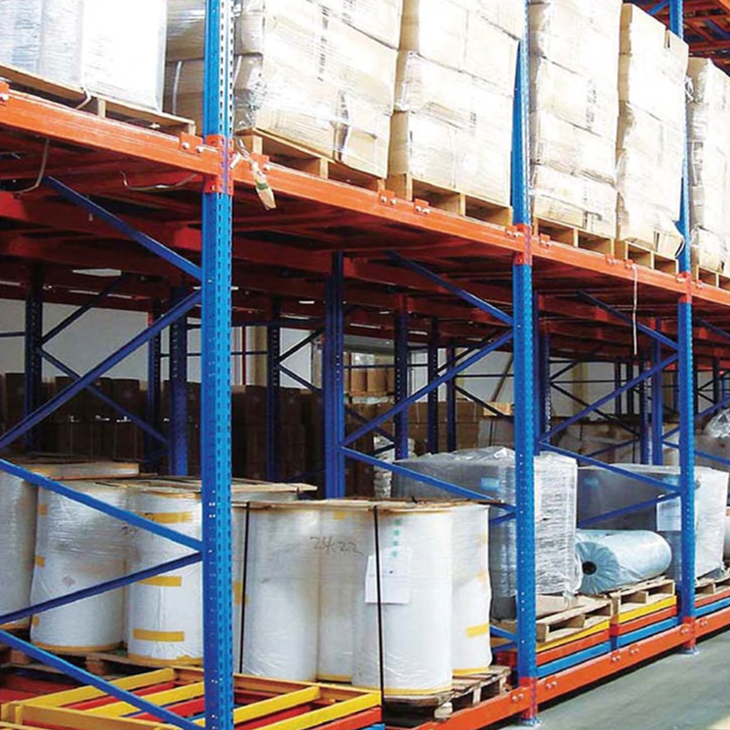 Gravity Pallet Rack Carbon Steel Powder Coated