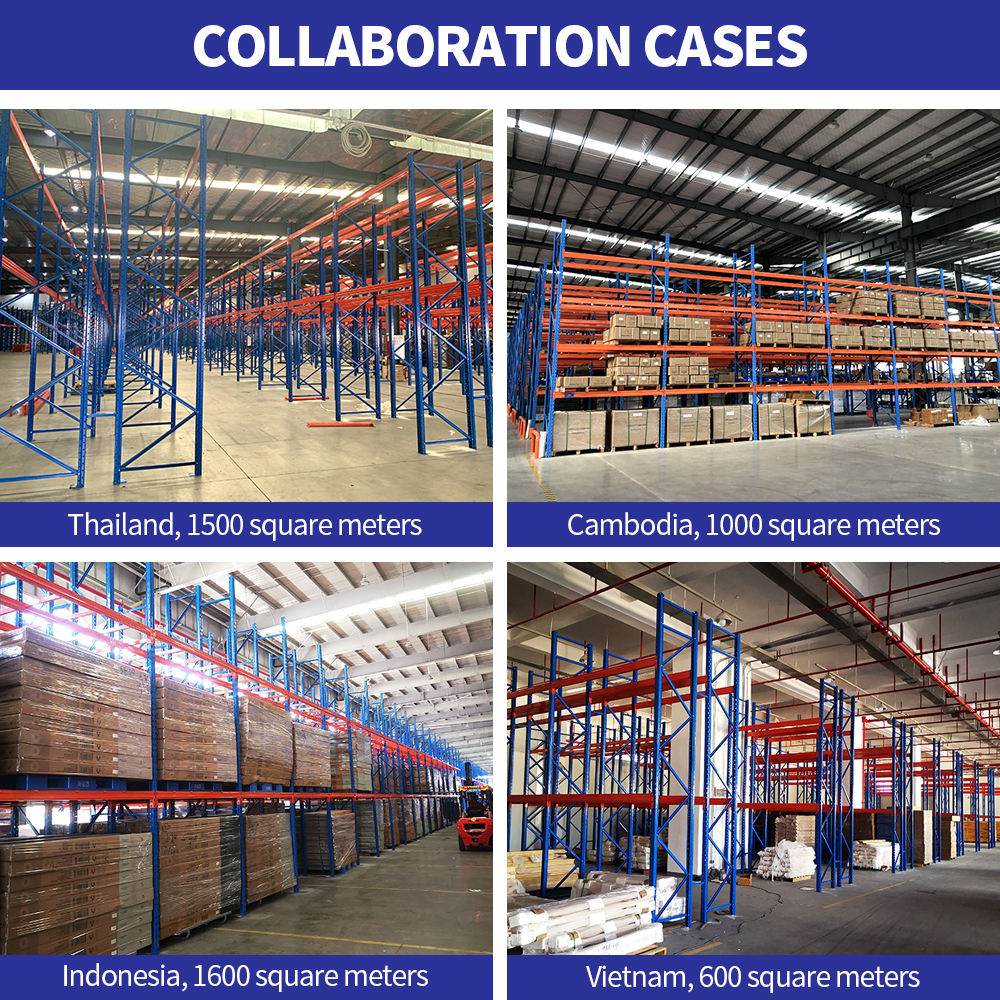 Factory Direct Heavy Duty Warehouse Racking High Load Steel Pallet Rack for Vietnam Thailand Malaysia