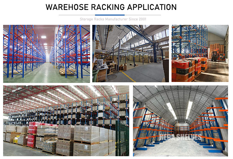 Industrial Commercial Shelving Warehouse Heavy Duty Racking Warehouse Storage Rack Systems