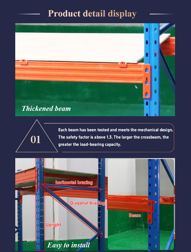 Pallet Storage Shelf Details 1