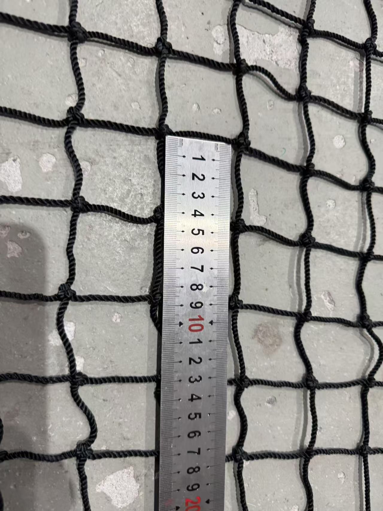 Safety Barrier Netting Display