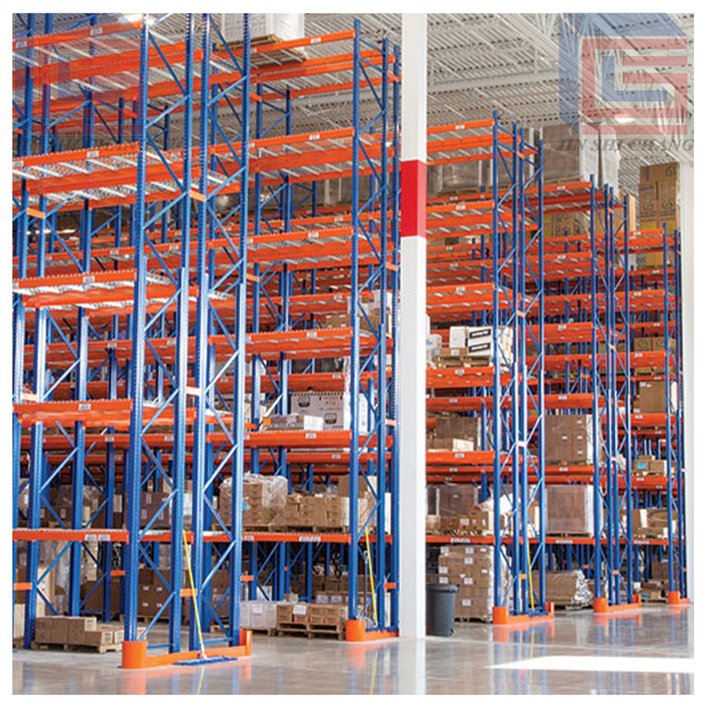 Industrial Heavy Duty Steel Pallet Rack Warehouse Shelving System For Storage, Distribution Center And Factory Use