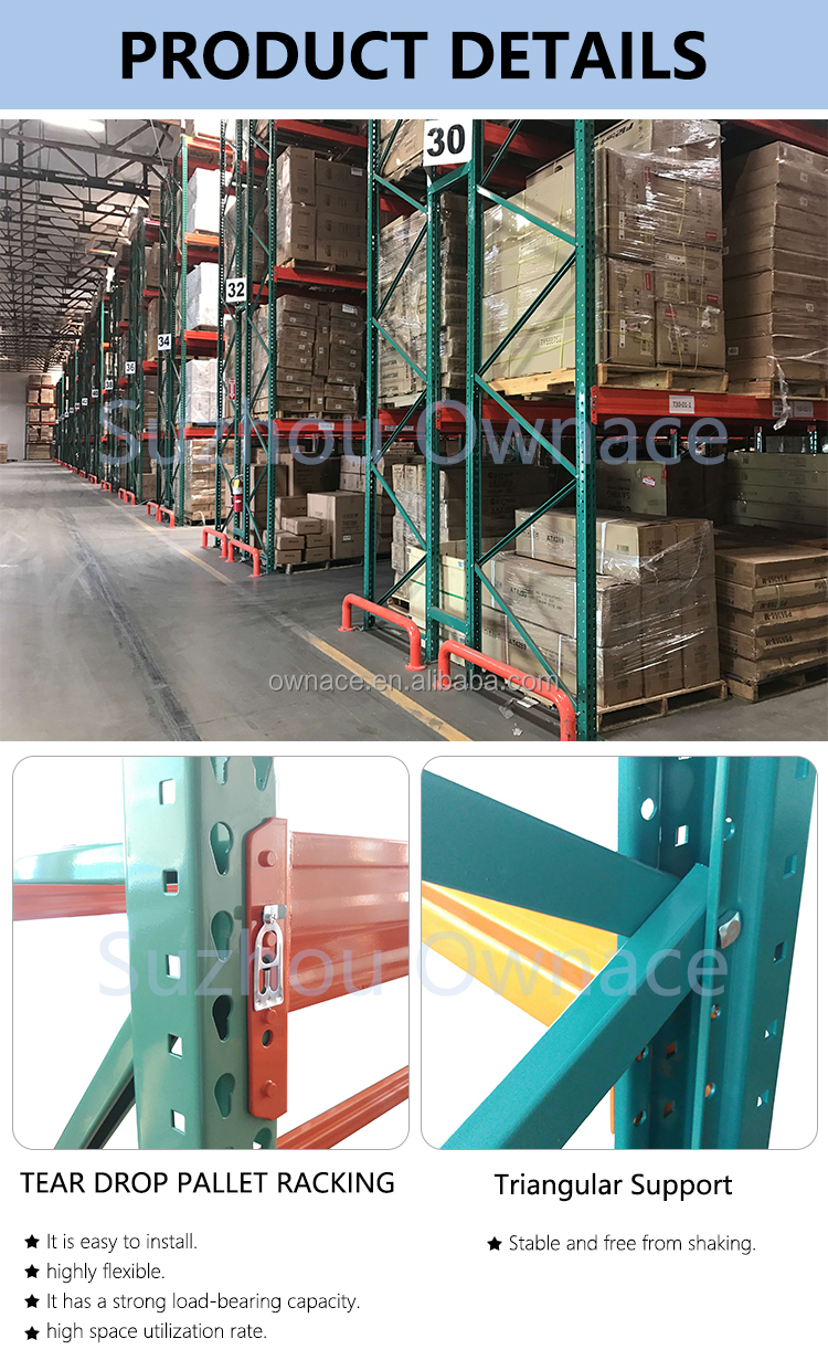 Warehouse Storage Rack Assembly