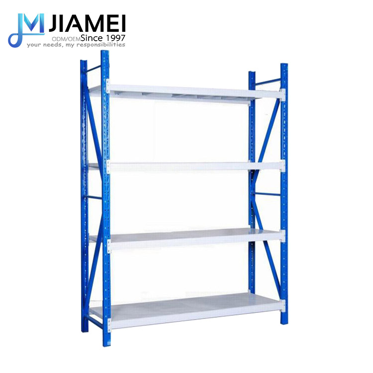 JIAMEI Storage Shelving Warehouse Storage Rack Long Span Shelf Rack