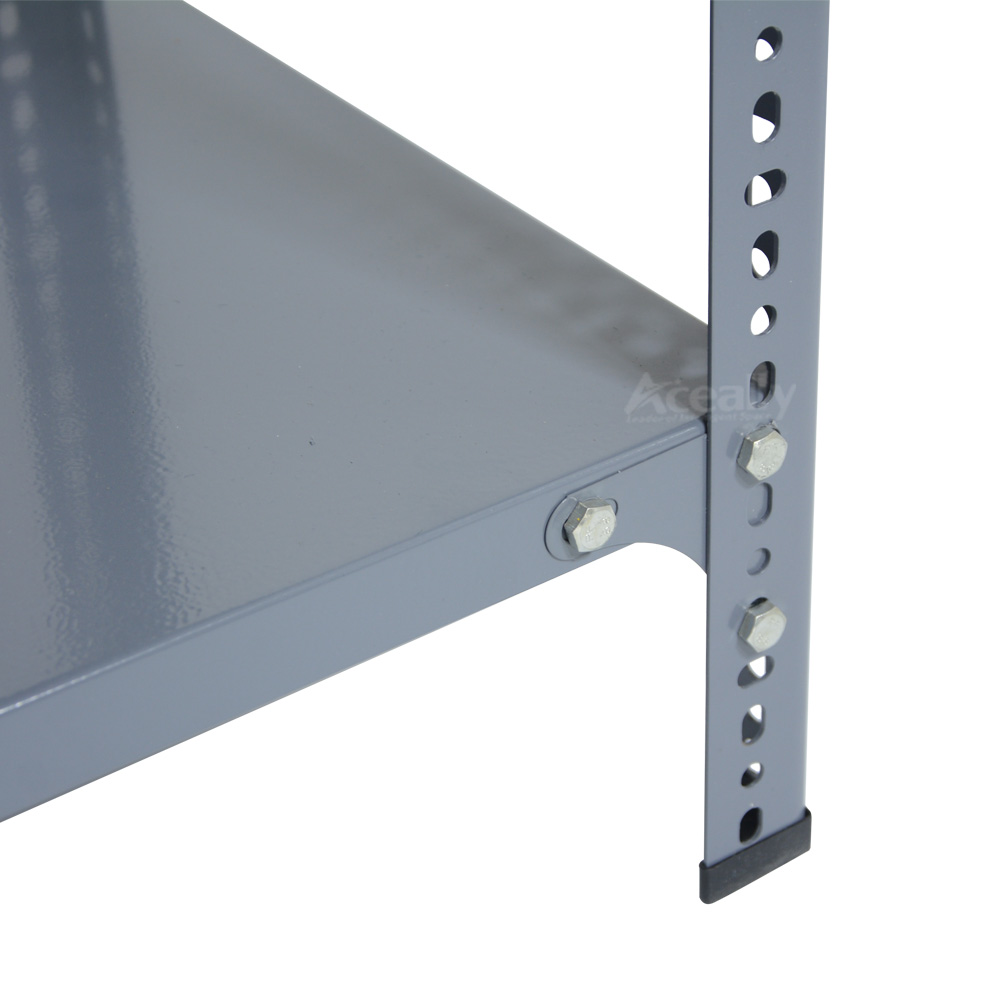 Cheap Price Factory Direct Shelf Light Duty Metal Storage Slotted Iron Angle Shelving With Adjustable Rack