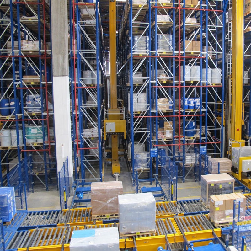 Four Way Shuttle Rack Heavy Duty Pallet Racking Warehouse Storage Racks Automatic Asrs Storage Retrieval System