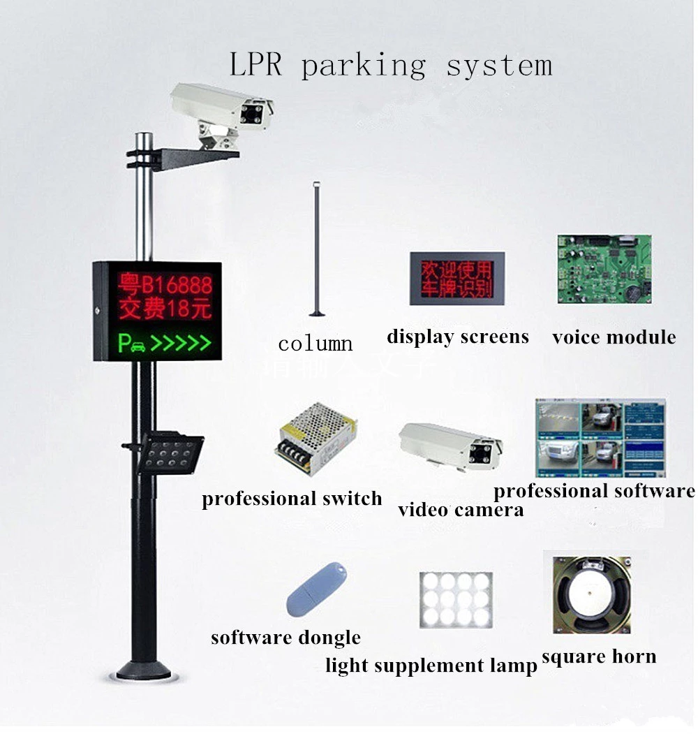LPR Recognition Display Diagram