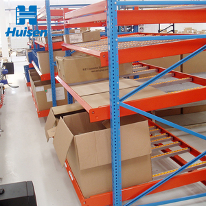 Anti-Rust Durable Steel Gravity Racks Pallet Flow Racking System