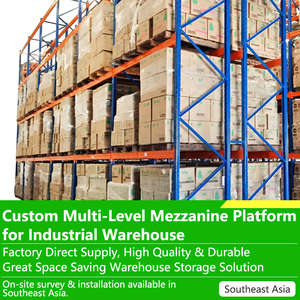 Heavy Duty 3-Layer Epoxy Coated Pallet Racking