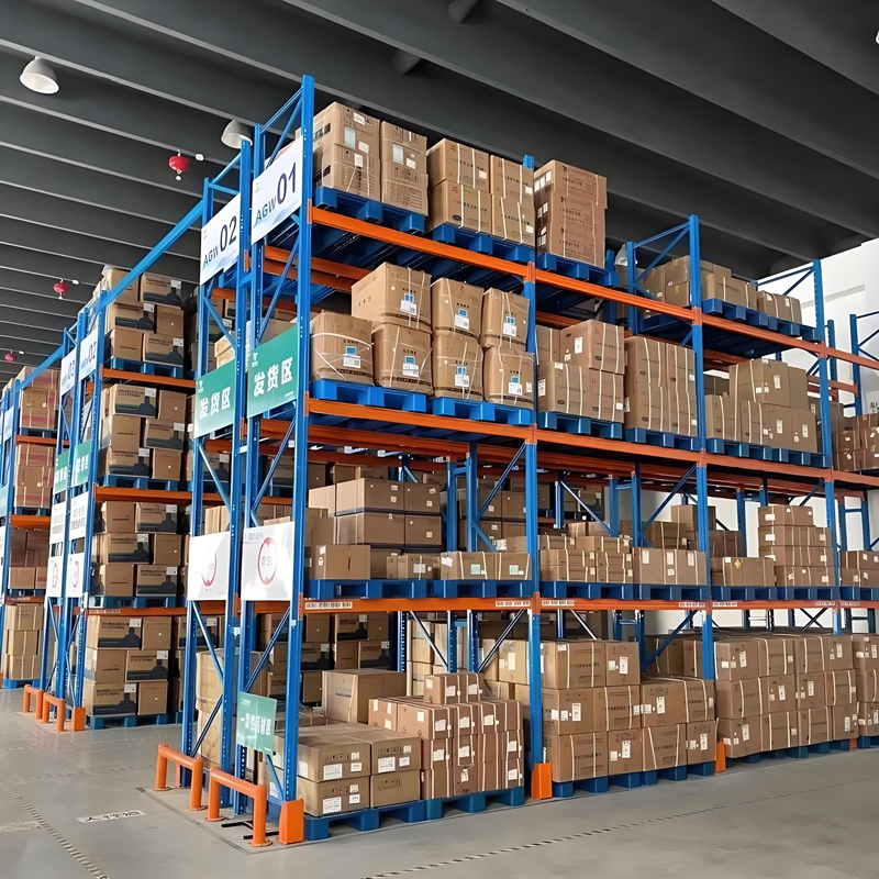 Customizable Industrial Steel Attic Shelf Platform Pallet Durable Heavy Duty Adjustable Warehouse Rack Anti-Rust Direct
