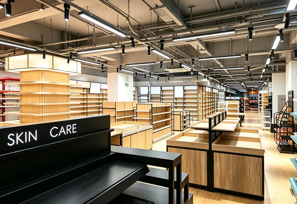 Finished goods staging and shipping warehouse