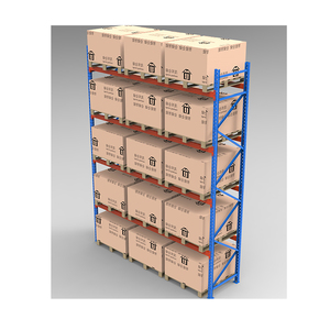 Warehouse Racking Heavy Duty Rack System Stack Warehouse Storage Steel Pallet Racks For Sale