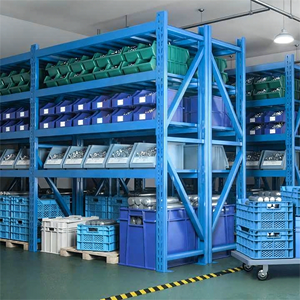 Adjustable Boltless Warehouse Light Duty Industrial Metal Shelving Metal Storage Racks