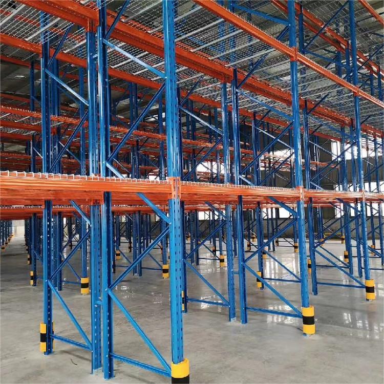 Industrial Warehouse Storage Steel Pallet Rack with CE Certificate Beam Racking Powder Coating Finish