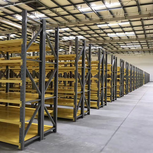 5-Layer Industrial Metal Storage Shelves Adjustable Warehouse Racking