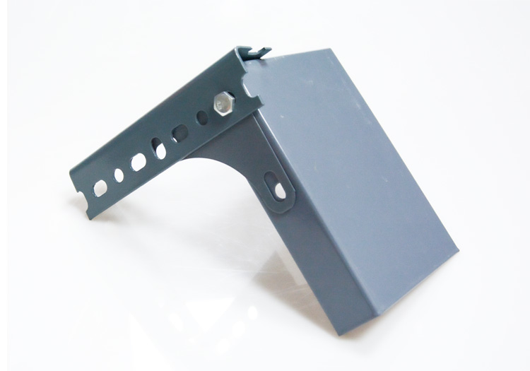 Perforated angle post display