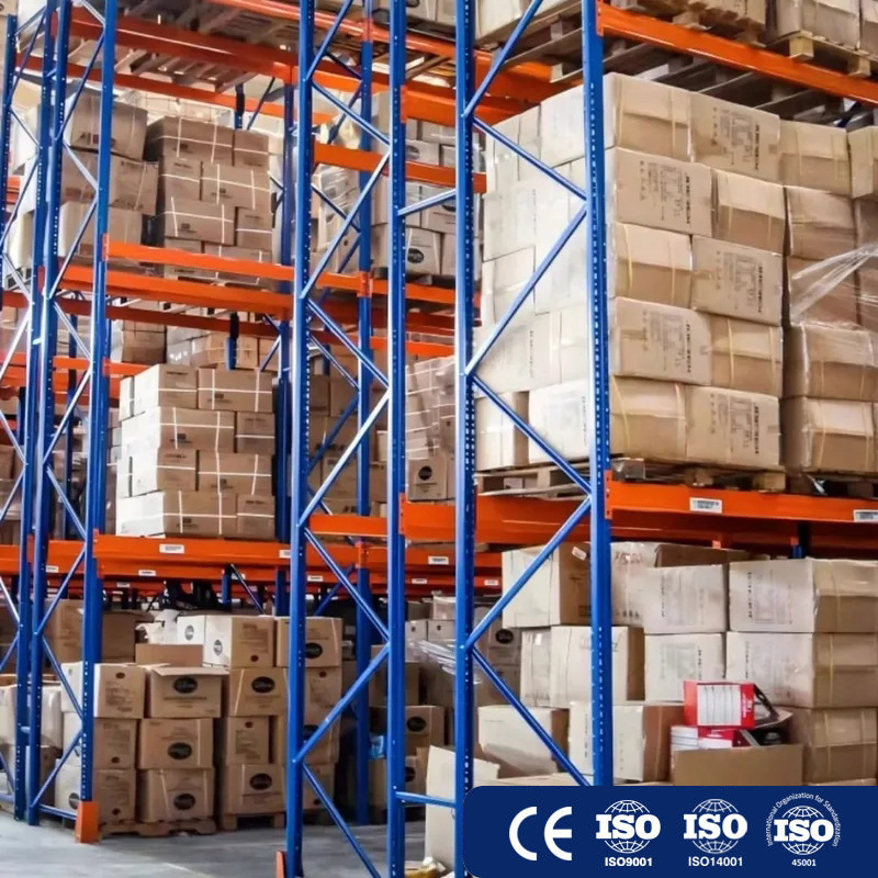 Heavy Duty Selective Pallet Racking Warehouse Storage Rack System Industrial Racks Adjustable For Building Materials